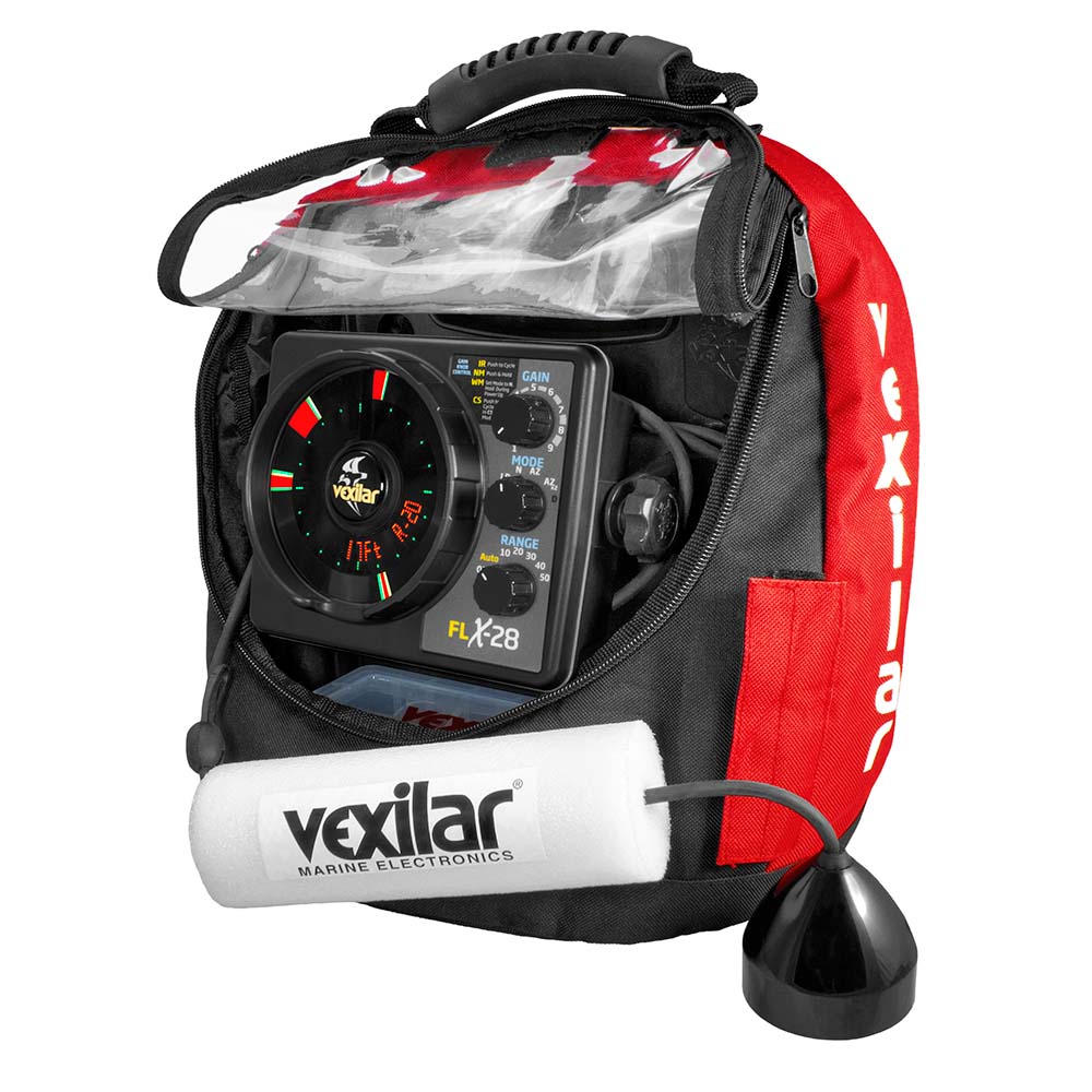 Vexilar FLX-28 Pro Pack II ProView Ice-Ducer w/Soft Pack - Deckhand Marine Supply