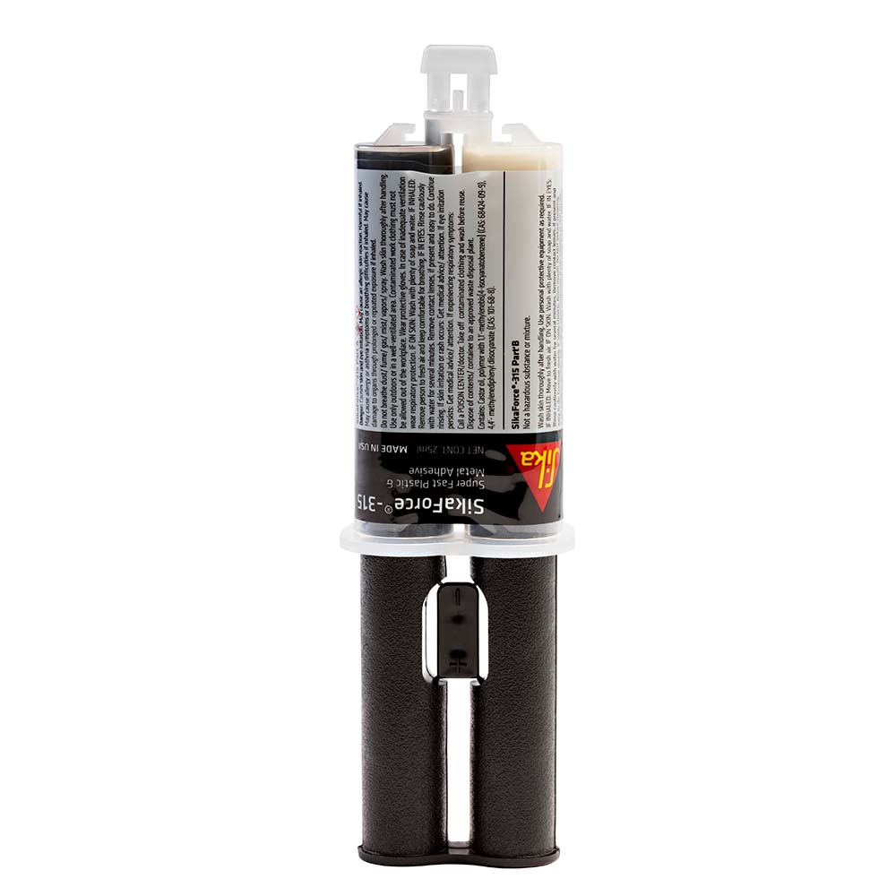 Sika SikaForce-315 Black 25ml Cartridge - Deckhand Marine Supply
