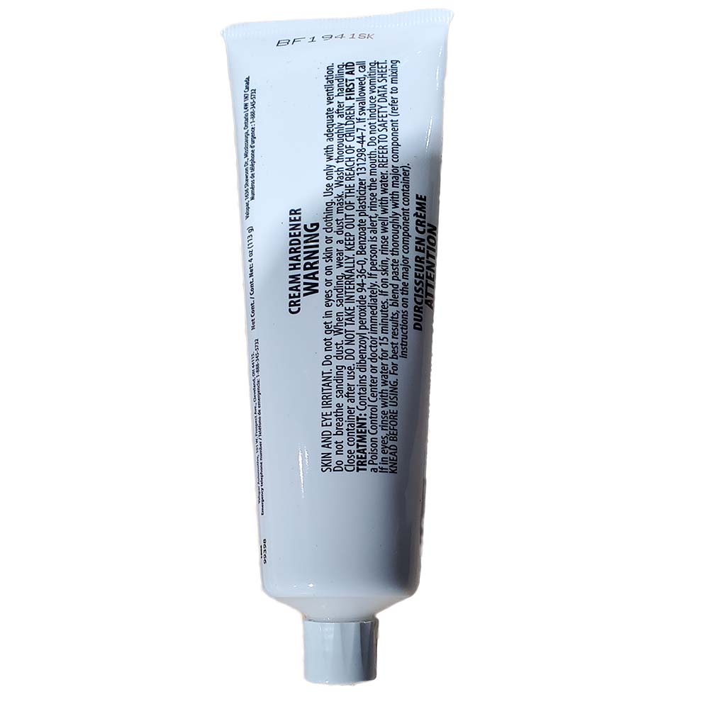 Sika BPO Cream Hardener Red 4oz Tube Resin Required - Deckhand Marine Supply