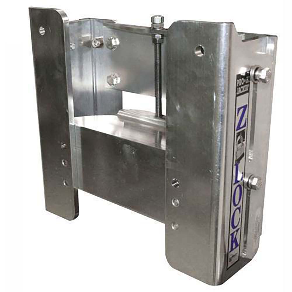 T-H Marine Z-Lock 4" Set Back Manual Single Adjust Jack Plate - Deckhand Marine Supply