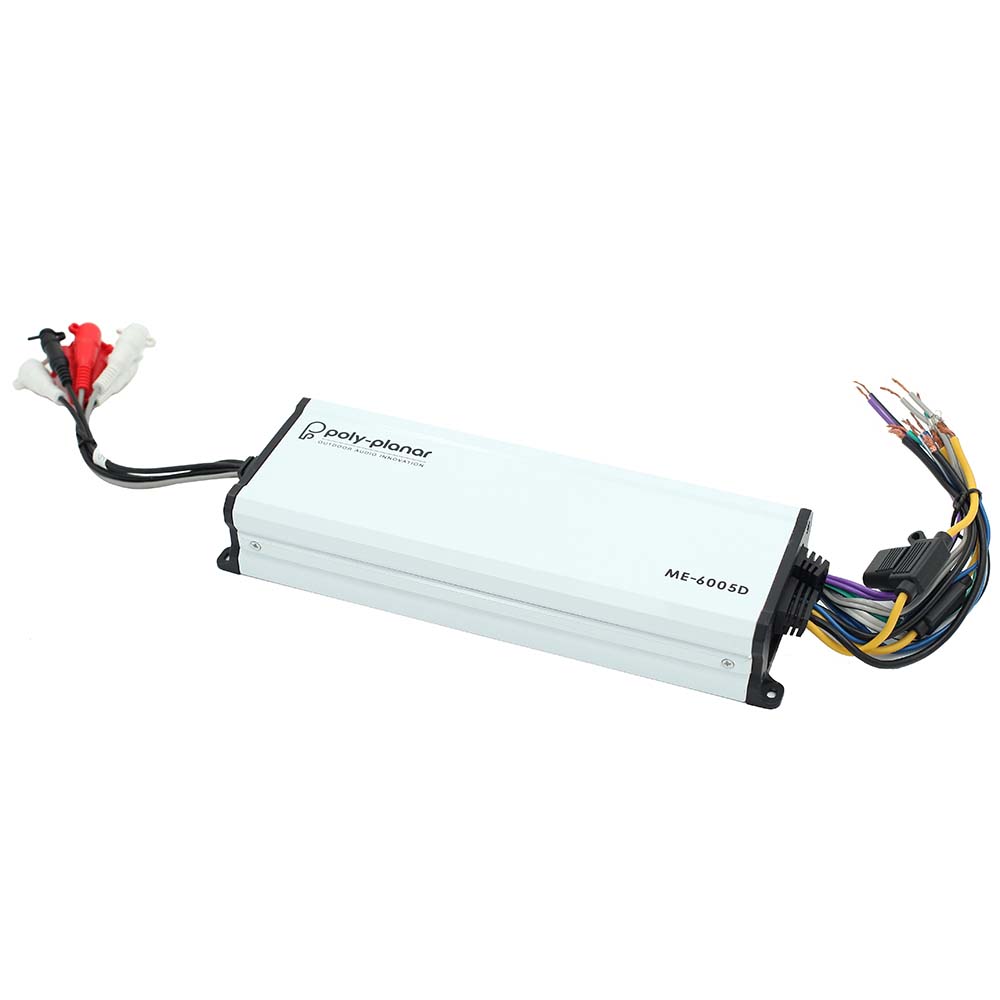 Poly-Planar ME-6005D 5-Channel Amplifier - 600 Watts - Deckhand Marine Supply