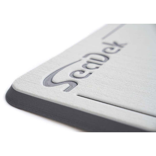 SeaDek Large Helm Pad - Cool Grey/Storm Grey - Deckhand Marine Supply
