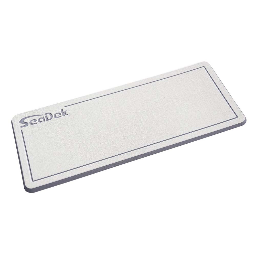 SeaDek Large Helm Pad - Cool Grey/Storm Grey - Deckhand Marine Supply