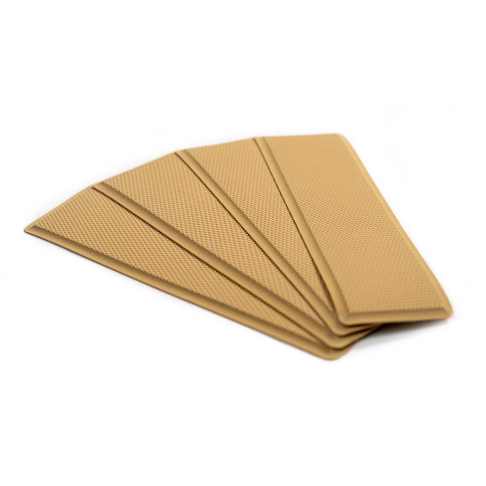SeaDek Embossed 4-Piece Step Kit - Camel - Deckhand Marine Supply