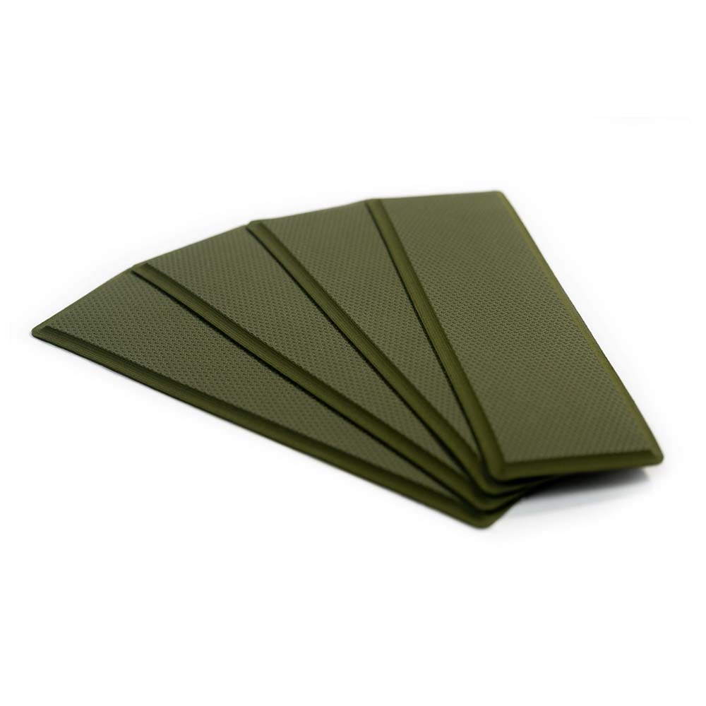 SeaDek Embossed 4-Piece Step Kit - Olive Green - Deckhand Marine Supply