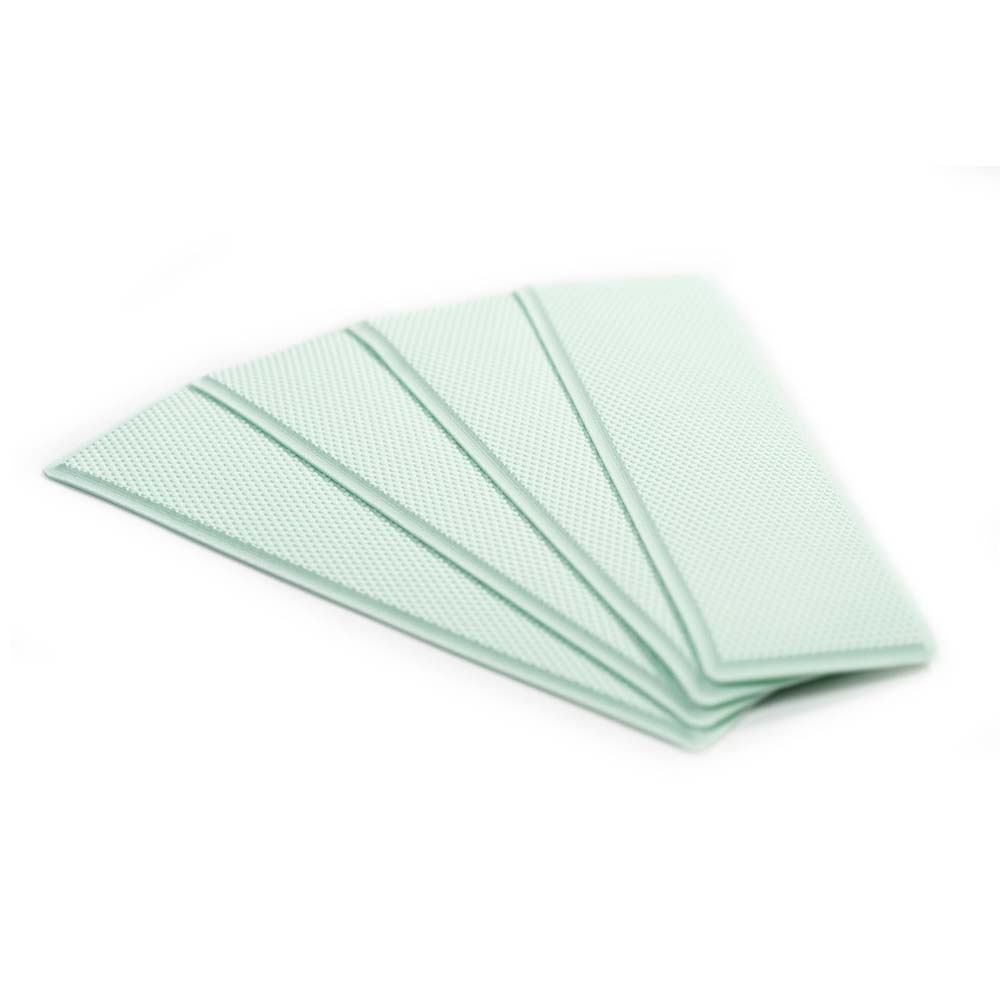 SeaDek Embossed 4-Piece Step Kit - Seafoam Green - Deckhand Marine Supply