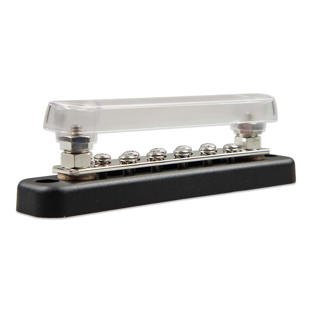 Victron Busbar 150A 2P w/10 Screws  Cover - Deckhand Marine Supply