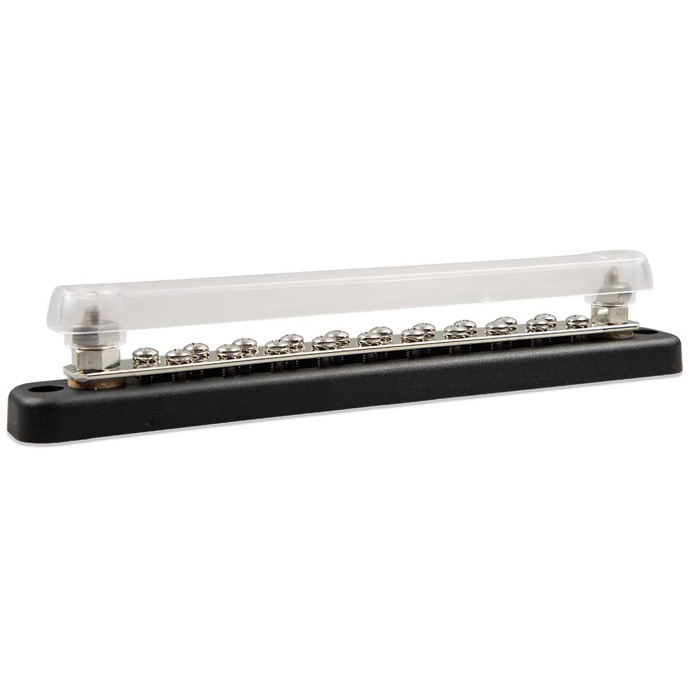 Victron Busbar 150A 2P w/20 Screws  Cover - Deckhand Marine Supply