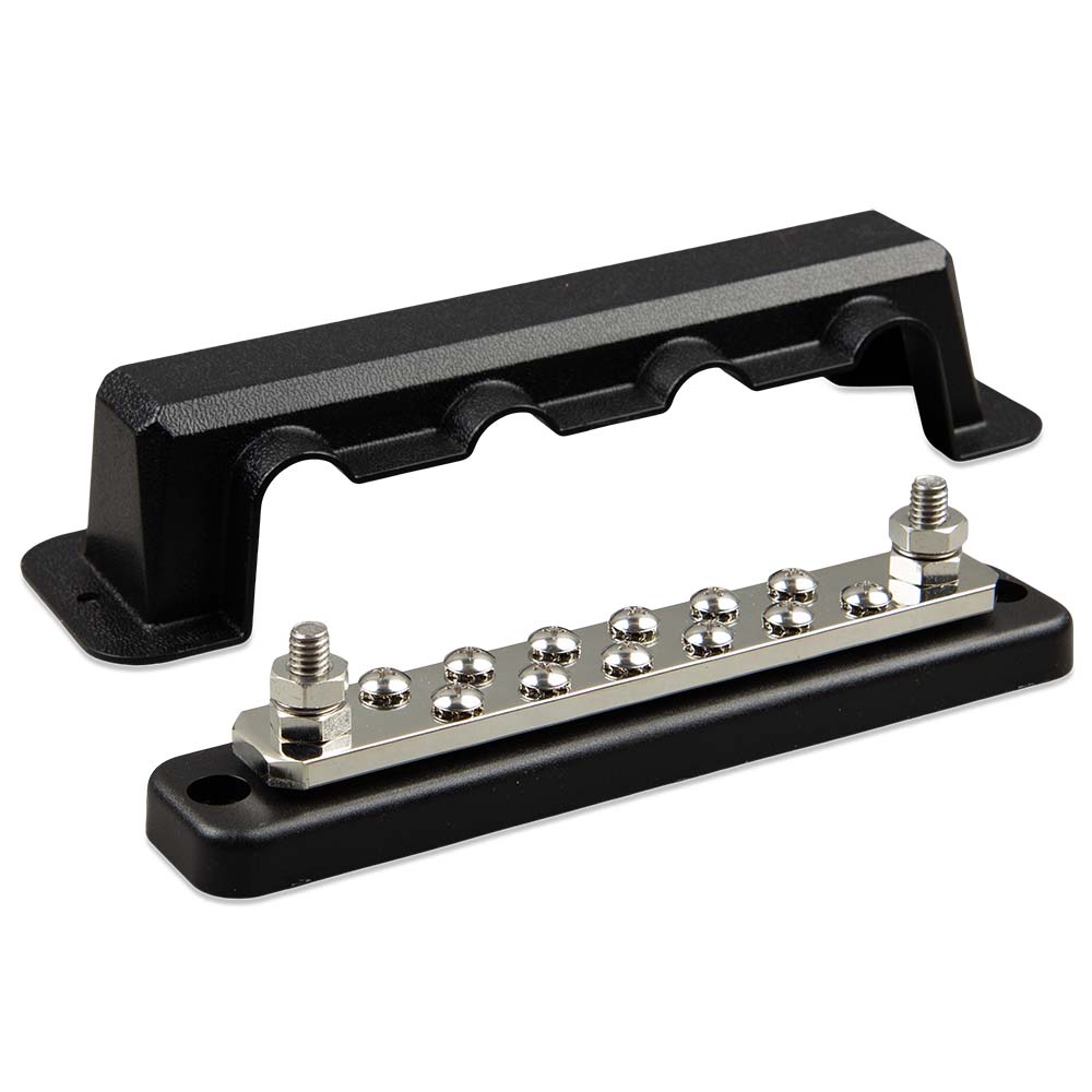 Victron Busbar 250A 2P w/12 Screws  Cover - Deckhand Marine Supply