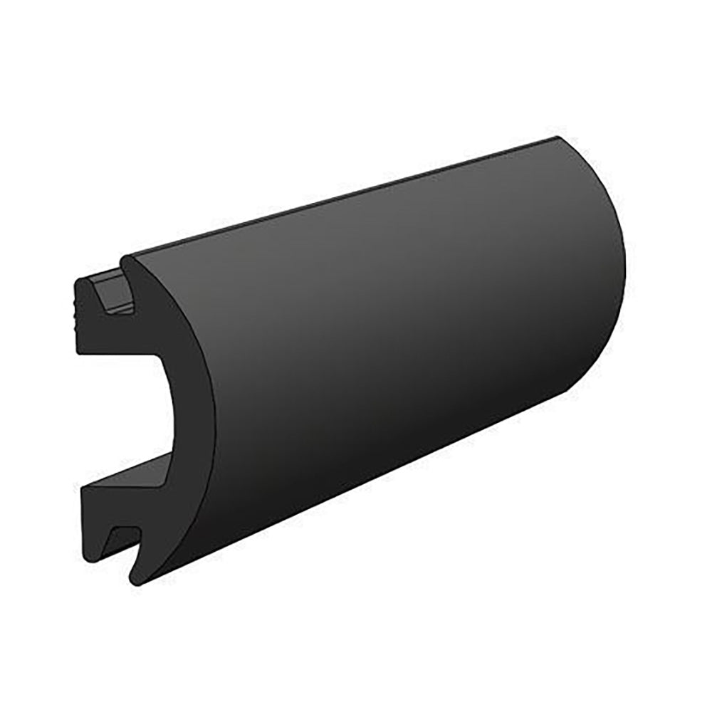 TACO 70 Flexible Black Rub Rail Insert 1-3/16" x 1/2" - Deckhand Marine Supply