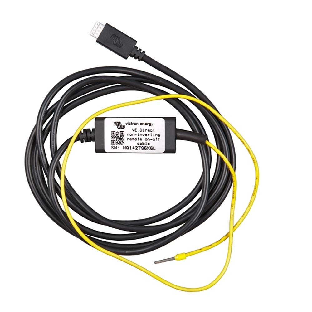 Victron VE.Direct Non-Inverting Remote On-Off Cable Non-Inverting f/BlueSolar  SmartSolar MPPT - Deckhand Marine Supply