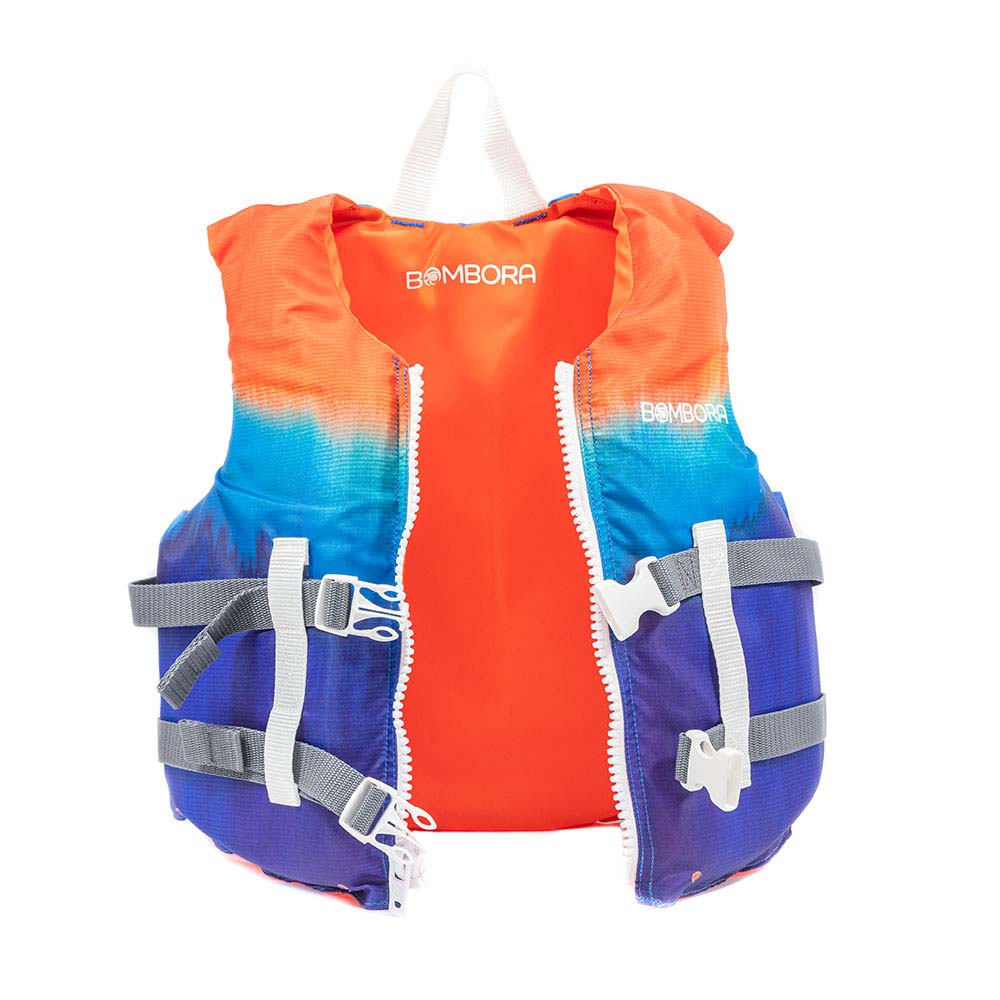Bombora Youth Life Vest (50-90 lbs) - Sunrise - Deckhand Marine Supply