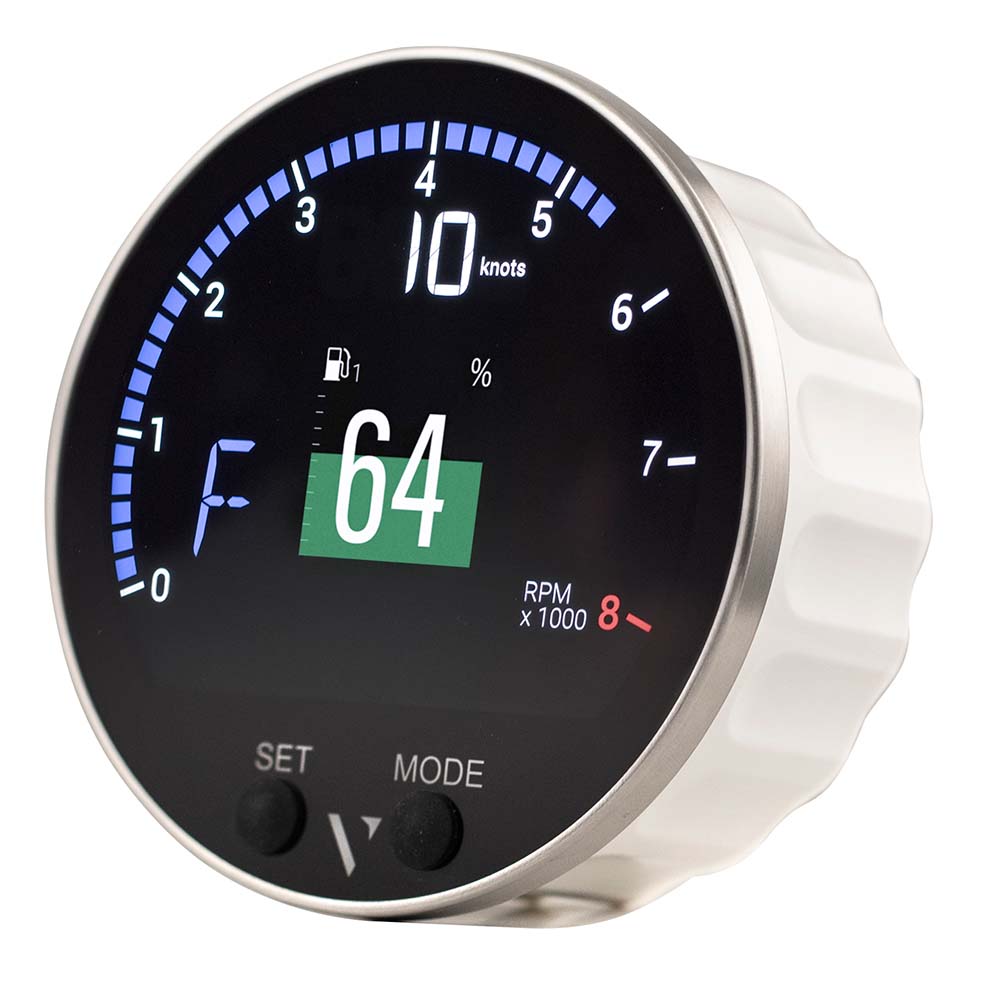 Veratron 85mm (3-3/8") VMH-35 Multifunction Gauge - Deckhand Marine Supply