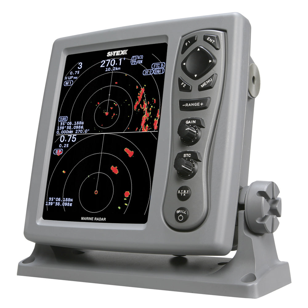 SI-TEX 8.5" Color LCD Radar w/4kW Output - 1/16-36nm Range - 25" Radome - Deckhand Marine Supply