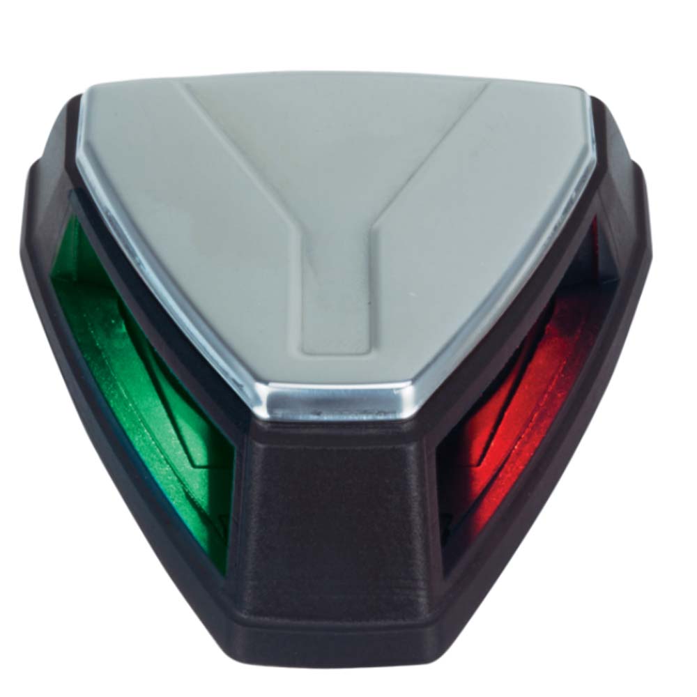 Perko 12V LED Bi-Color Navigation Light - Black/Stainless Steel - Deckhand Marine Supply