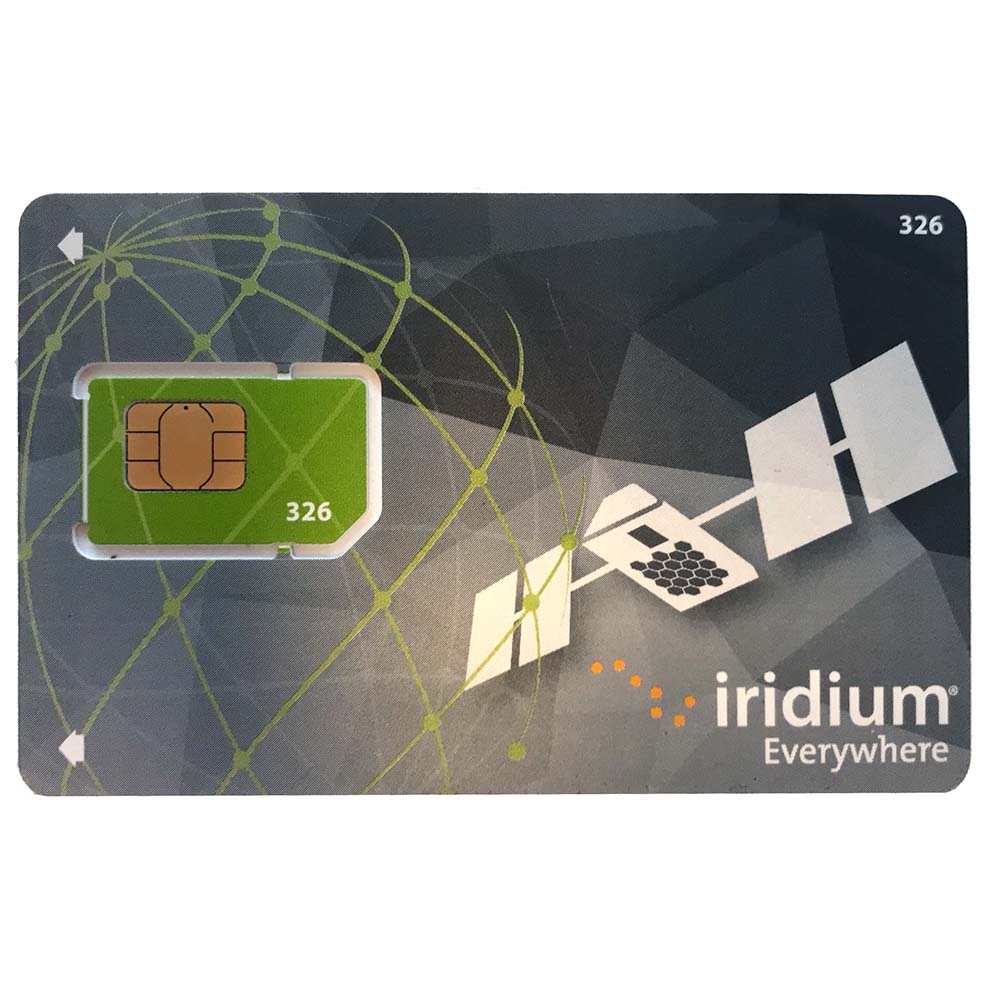 Iridium Prepaid SIM Card Activation Required - Green - Deckhand Marine Supply