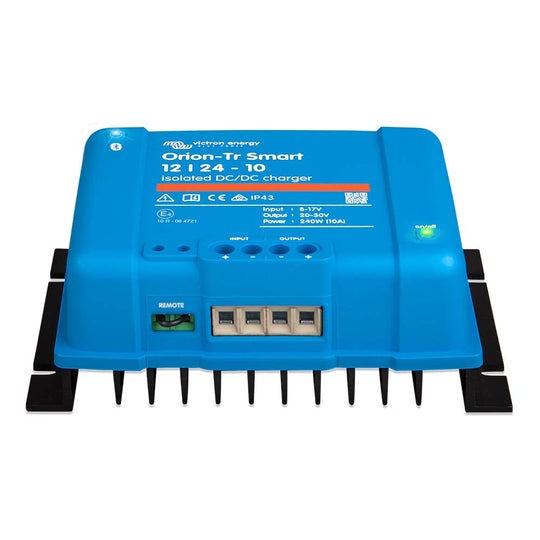 Victron Orion-Tr Smart 12/24 10 AMP (240W) Isolated DC-DC Charger or Power Supply - Deckhand Marine Supply
