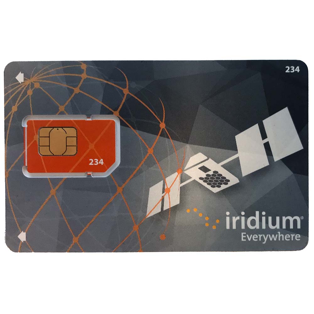 Iridium Post Paid SIM Card Activation Required - Orange - Deckhand Marine Supply