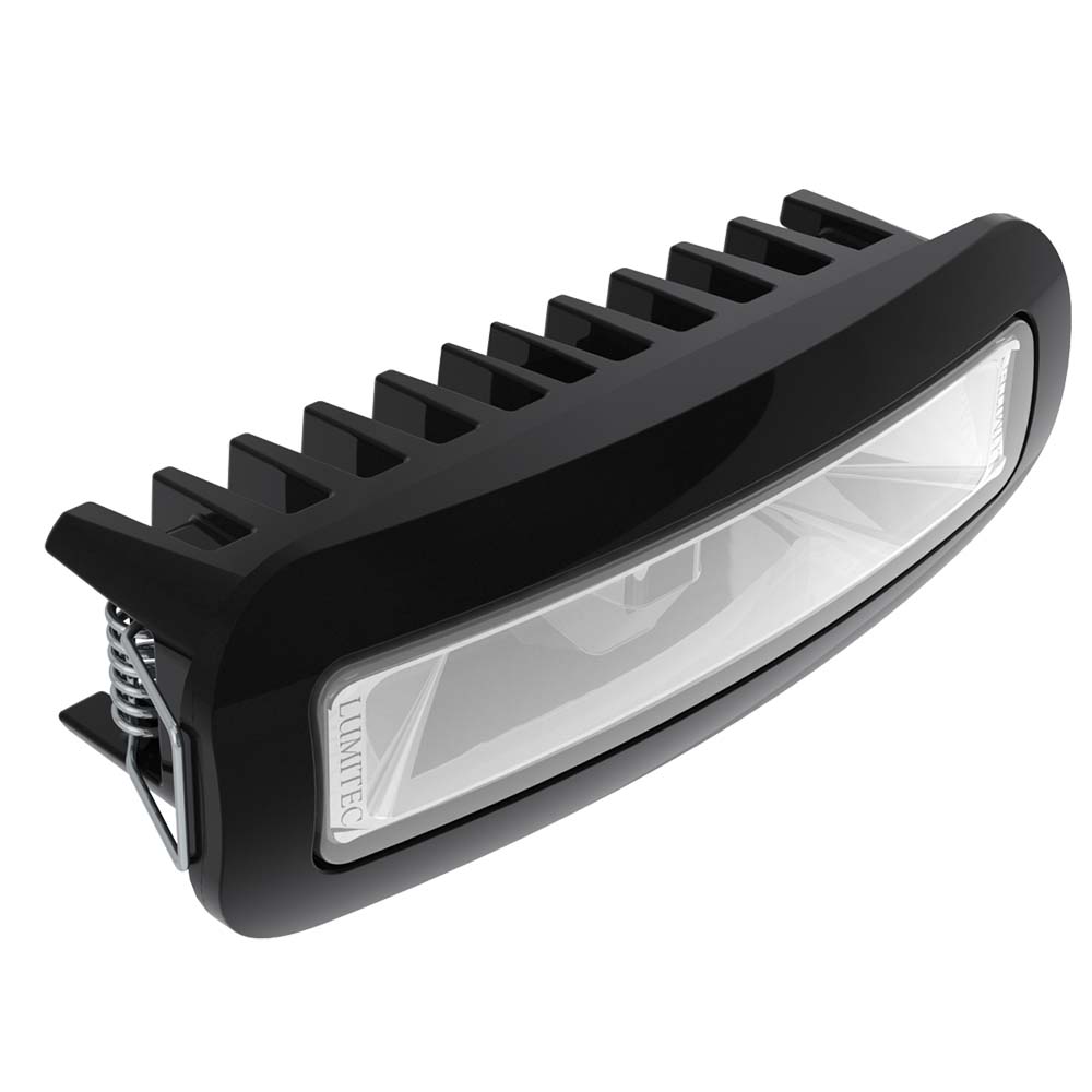 Lumitec Capri3 Spreader Light - Spectrum - Black Housing - Deckhand Marine Supply