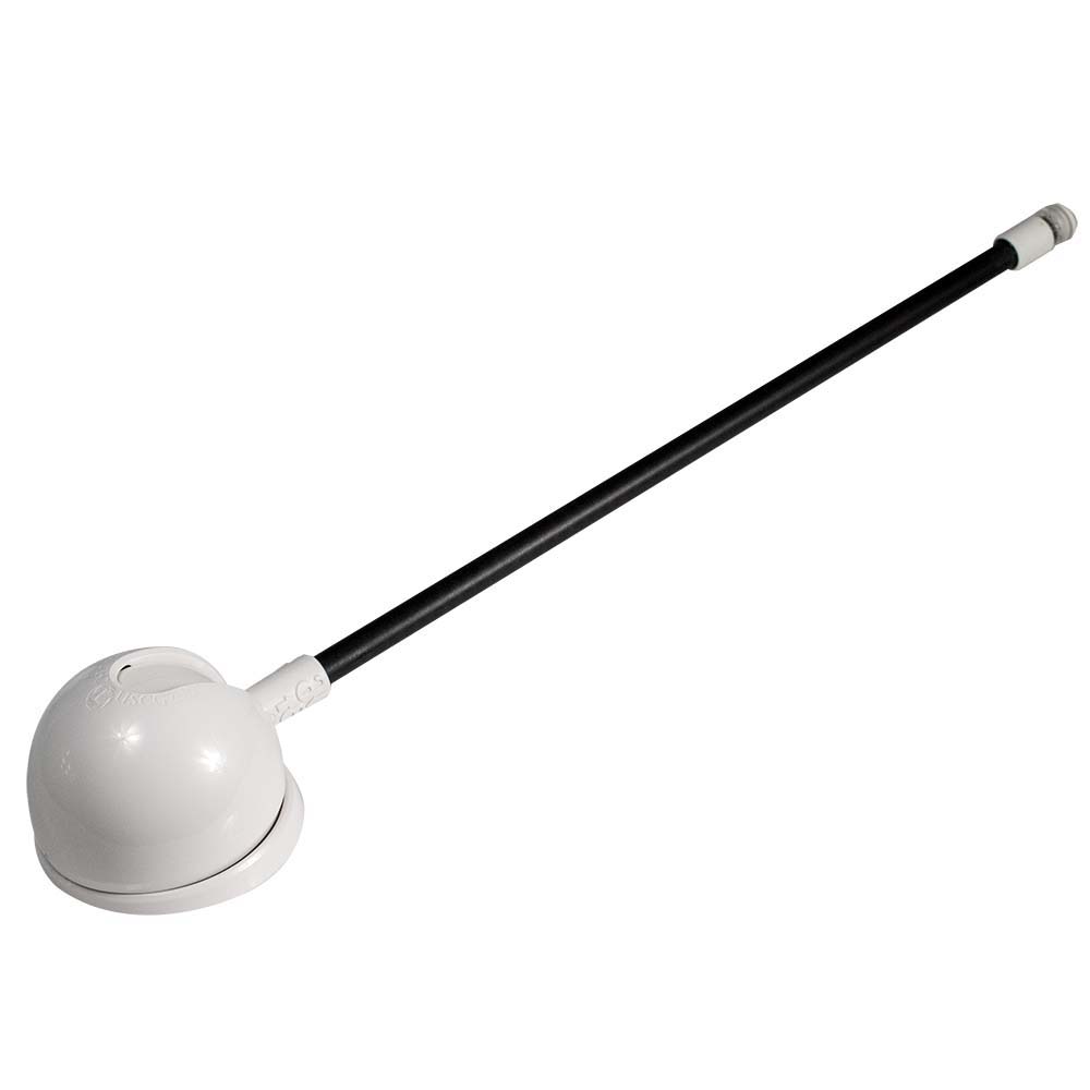 Lumitec Contour Anchor Light - 20" - Black Shaft/White Base - Deckhand Marine Supply