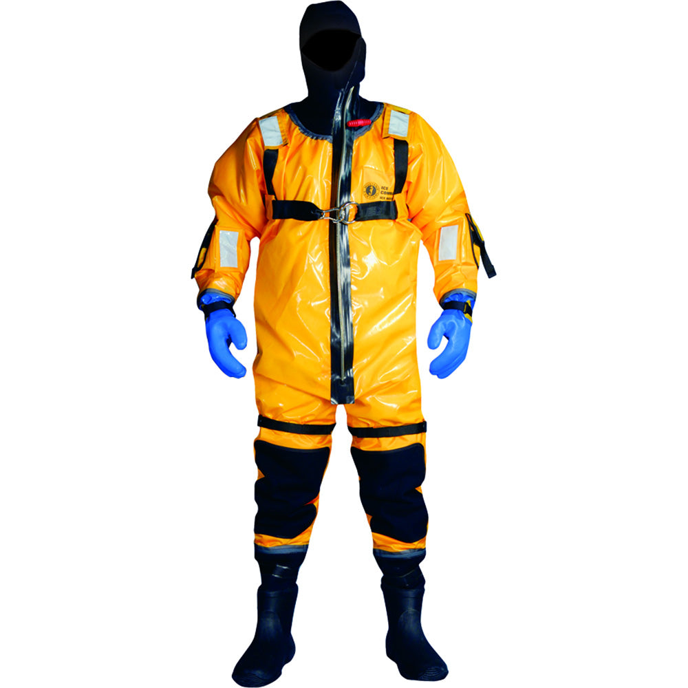 Mustang Ice Commander Rescue Suit - Gold - Adult Universal - Deckhand Marine Supply