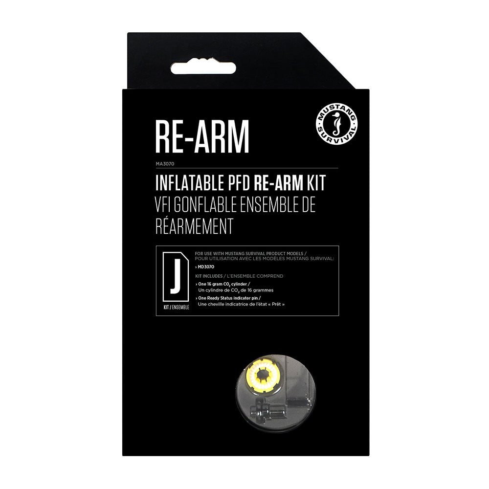 Mustang Re-Arm Kit J 16g - Manual - Deckhand Marine Supply