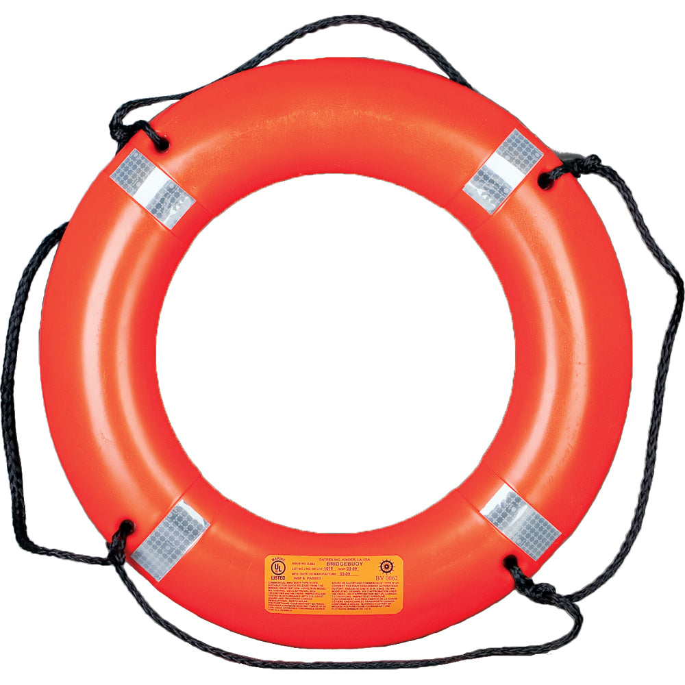 Mustang 30" Ring Buoy w/Reflective Tape - Deckhand Marine Supply