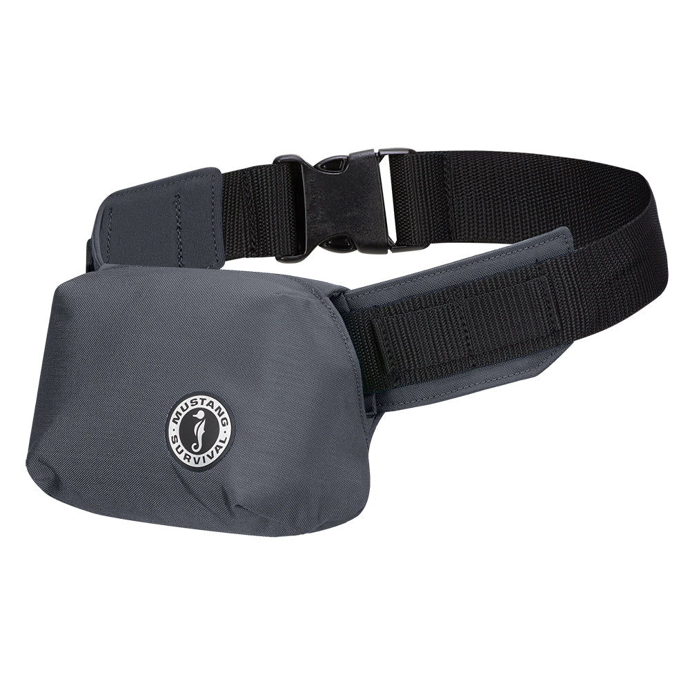 Mustang Minimalist Inflatable Belt Pack - Admiral Grey - Manual - Deckhand Marine Supply