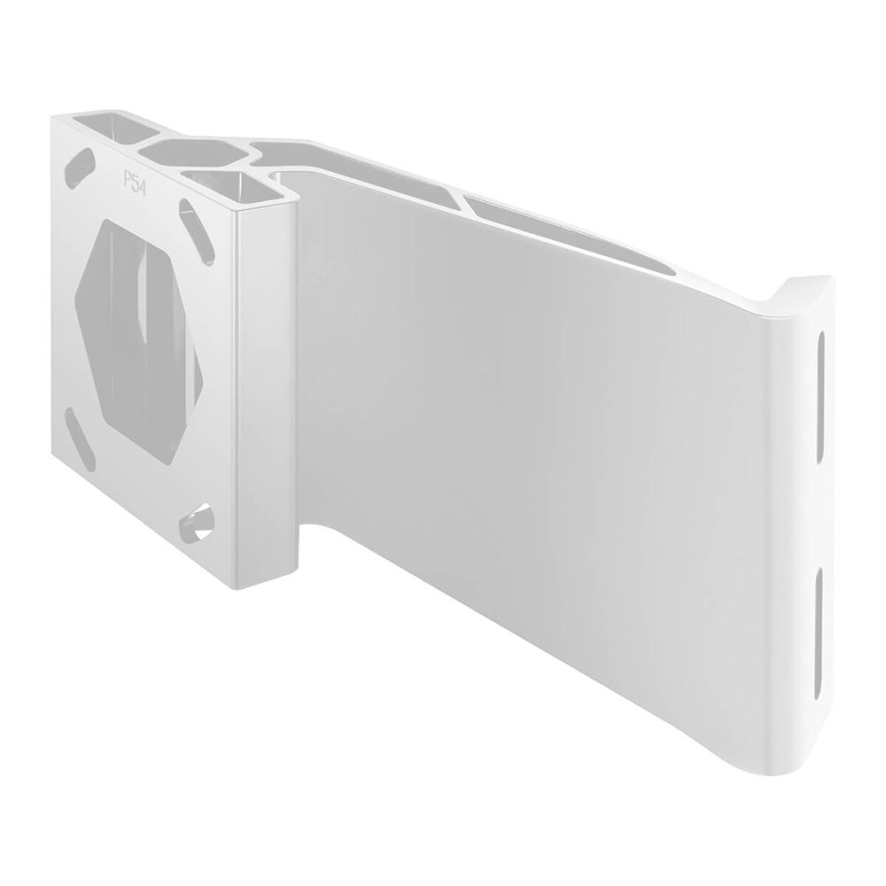 Minn Kota Raptor Jack Plate Adapter Bracket - Port - 5" Setback - 4" Rise - White - Deckhand Marine Supply