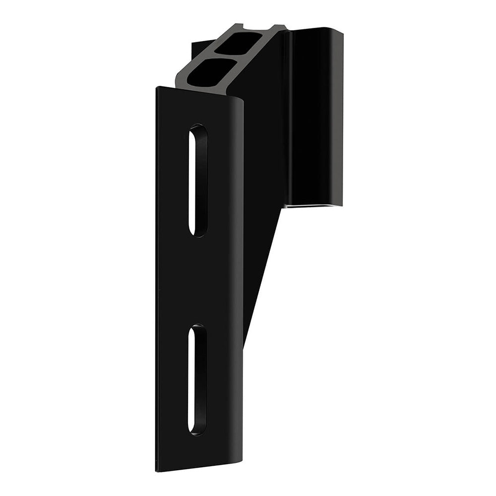 Minn Kota Raptor Jack Plate Adapter Bracket - Port - 8" Setback - 6" Rise - Black - Deckhand Marine Supply