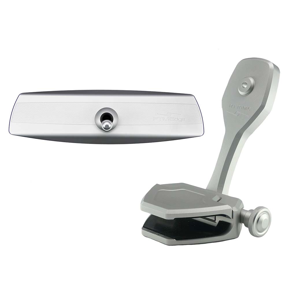 PTM Edge Mirror/Bracket Kit w/VR-140 Elite Mirror  ZXR-300 (Silver) - Deckhand Marine Supply