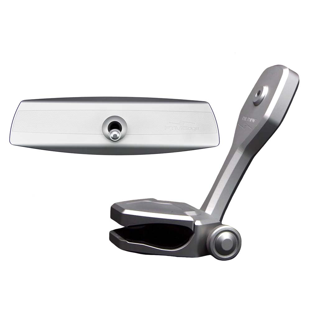 PTM Edge Mirror/Bracket Kit w/VR-140 Elite Mirror  ZXR-320 (Silver) - Deckhand Marine Supply