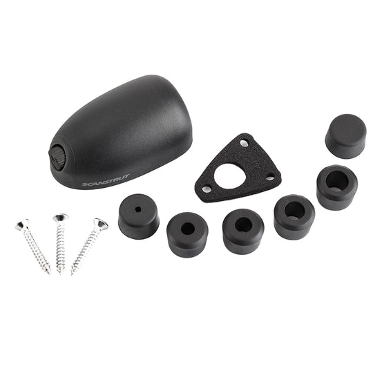 Scanstrut DS-H6-BLK Horizontal Cable Seal - Black *3-Pack - Deckhand Marine Supply