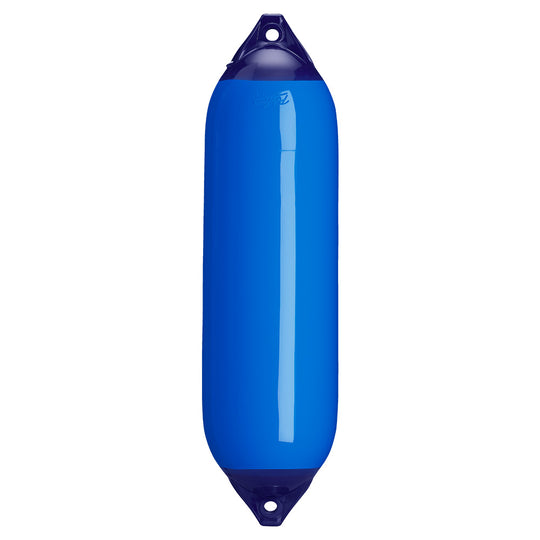 Polyform F-6 Twin Eye Fender 11" x 42" - Blue - Deckhand Marine Supply