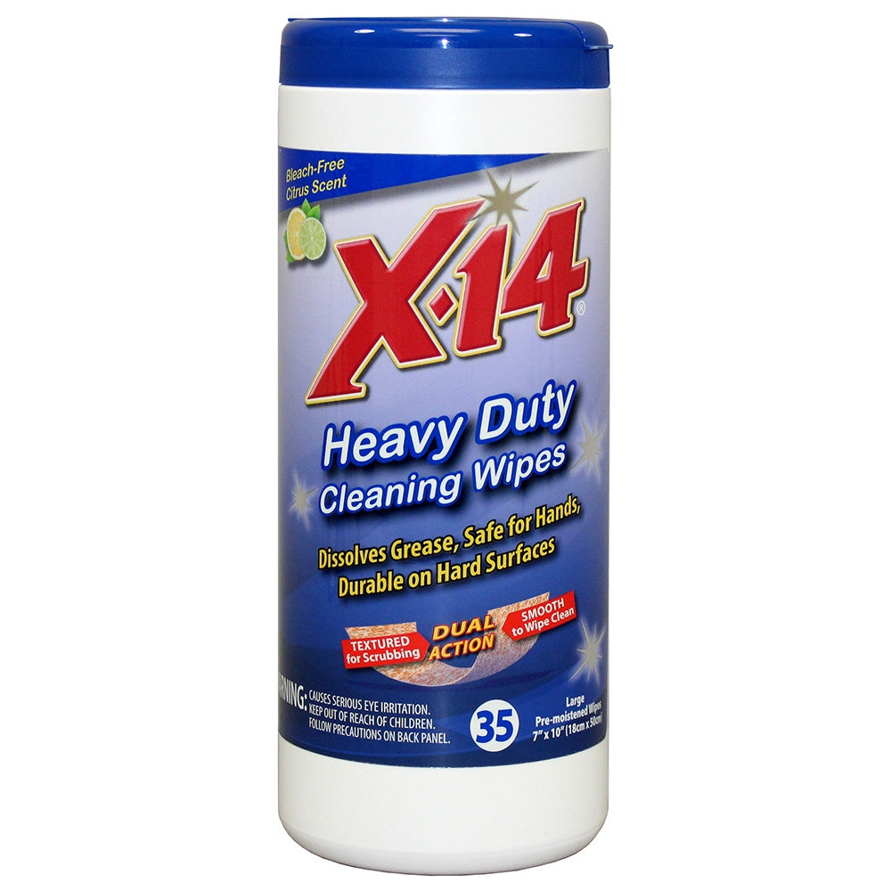 Presta X-14 Heavy-Duty Cleaning Wipes *35-Pack - Deckhand Marine Supply