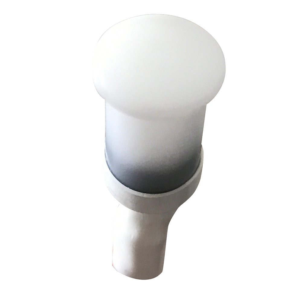 Shadow-Caster Round Accent Light RGB Diffused White Polymer Housing - Deckhand Marine Supply