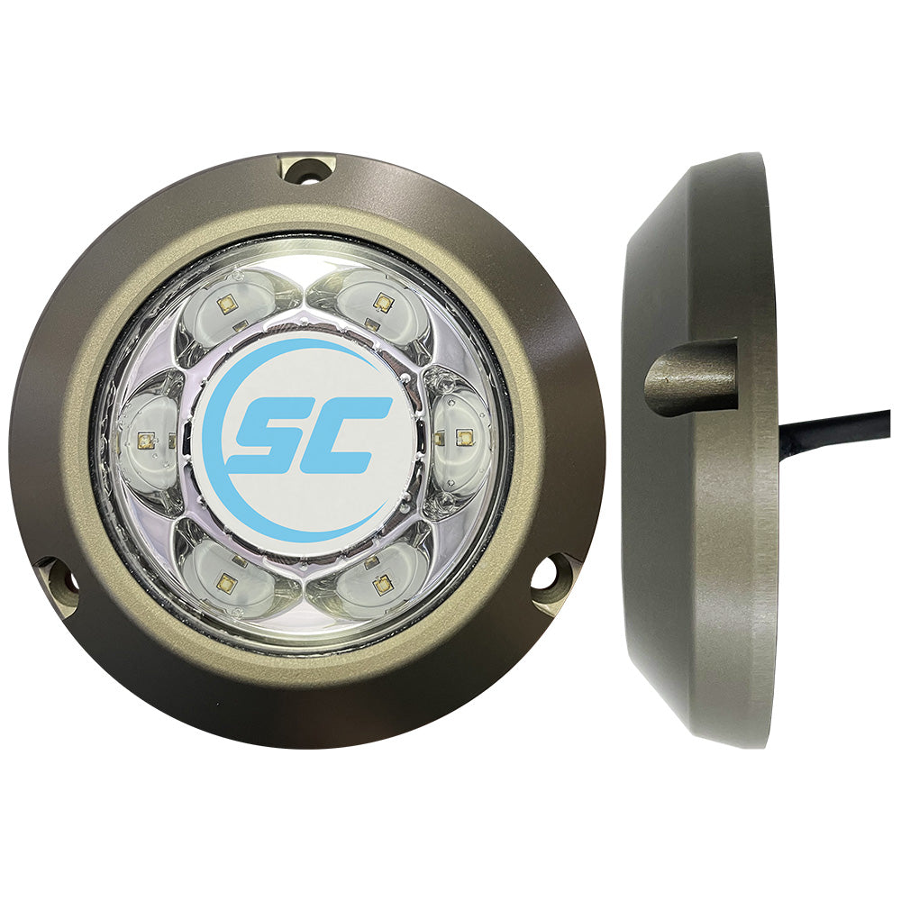 Shadow-Caster SC3 Series Underwater Light - Bimini Blue - Deckhand Marine Supply