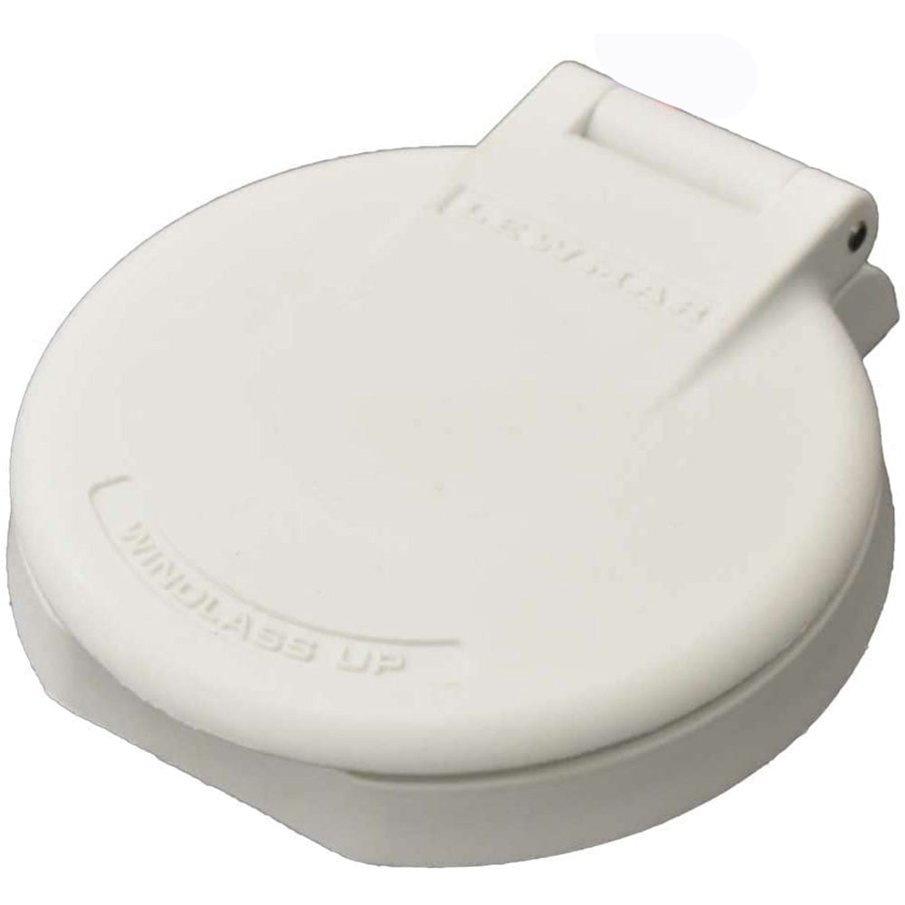 Lewmar Deck Foot Switch - Windlass Up - White Plastic - Deckhand Marine Supply