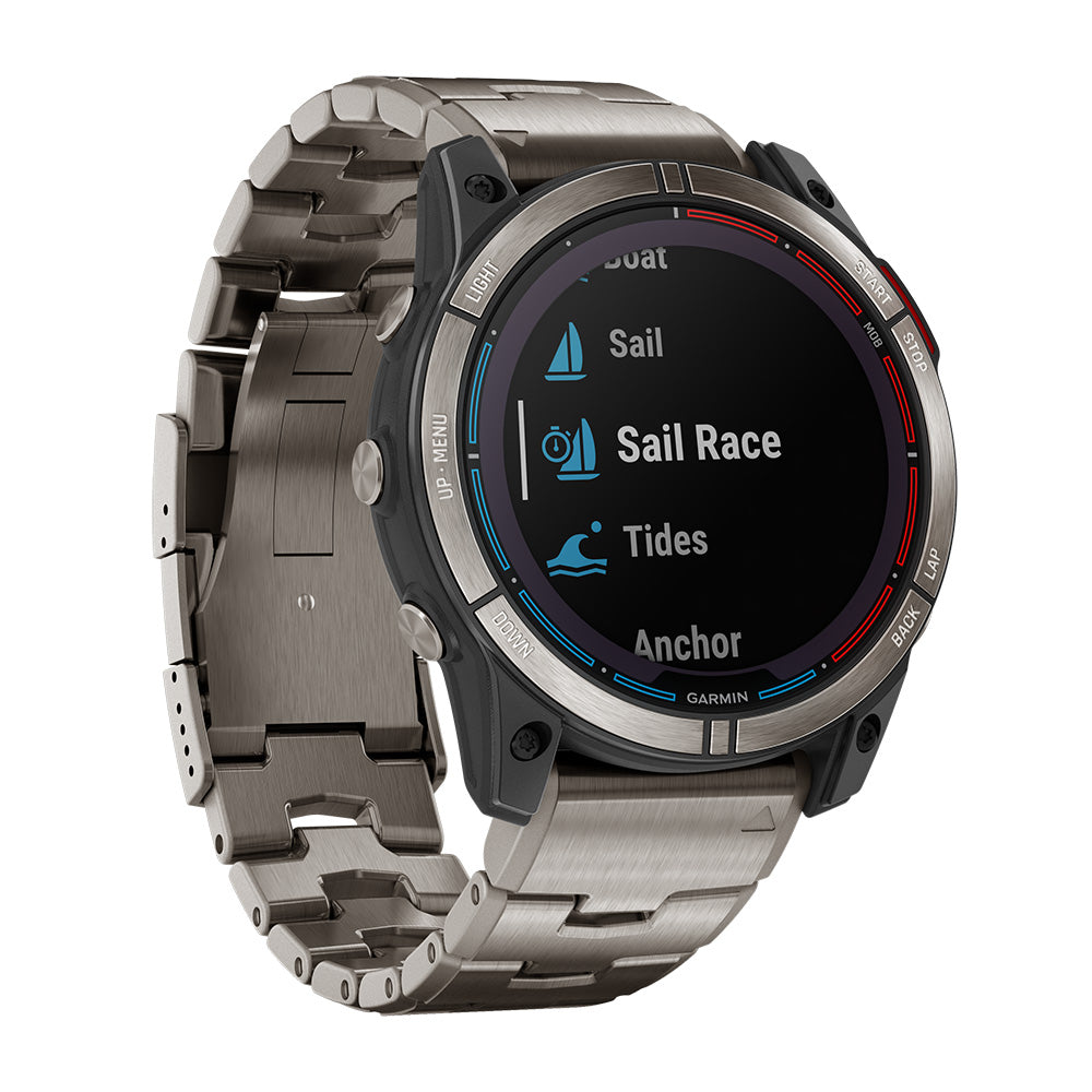 Garmin quatix 7 - Solar Edition Marine GPS Smartwatch w/Solar Charging - Deckhand Marine Supply