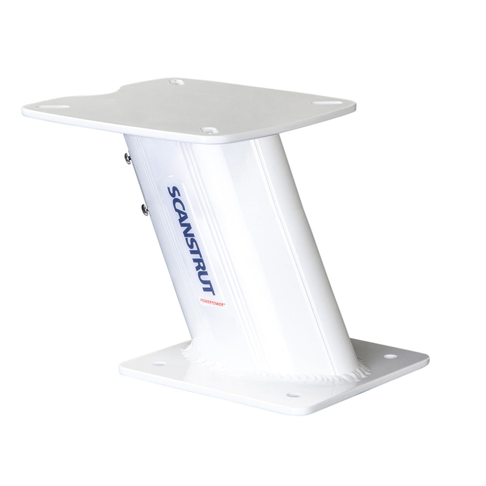 Scanstrut APT-250-02 - Aluminum PowerTower Radar Mount - 10" Aft Leaning - Deckhand Marine Supply