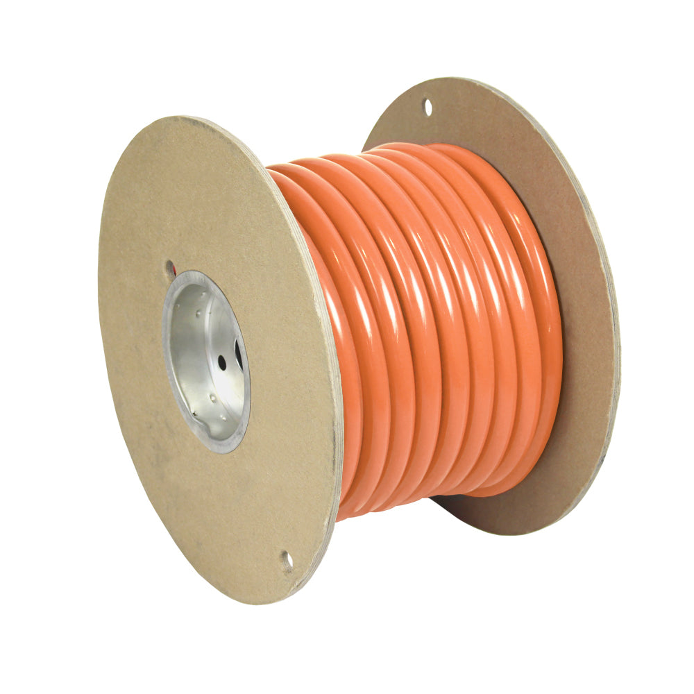 Pacer Orange 6 AWG Battery Cable - 25 - Deckhand Marine Supply