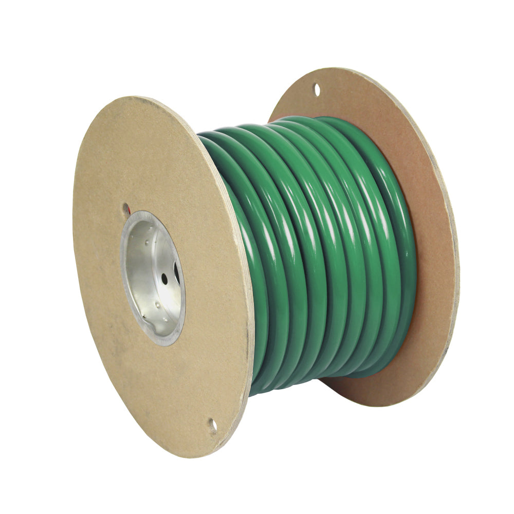 Pacer Green 6 AWG Battery Cable - 50 - Deckhand Marine Supply