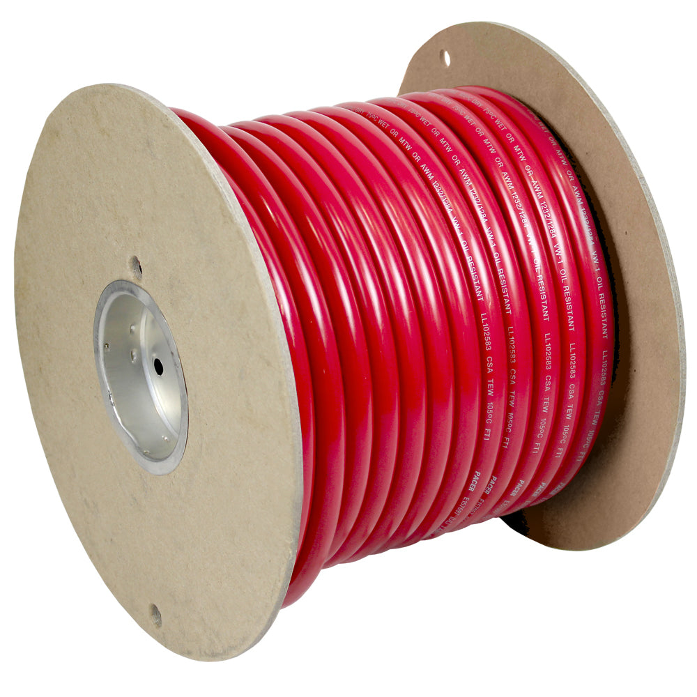 Pacer Red 6 AWG Battery Cable - 100 - Deckhand Marine Supply