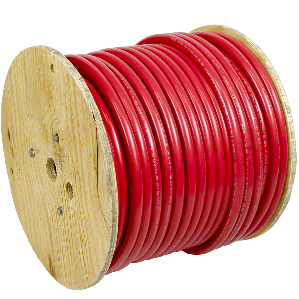 Pacer Red 6 AWG Battery Cable - 250 - Deckhand Marine Supply