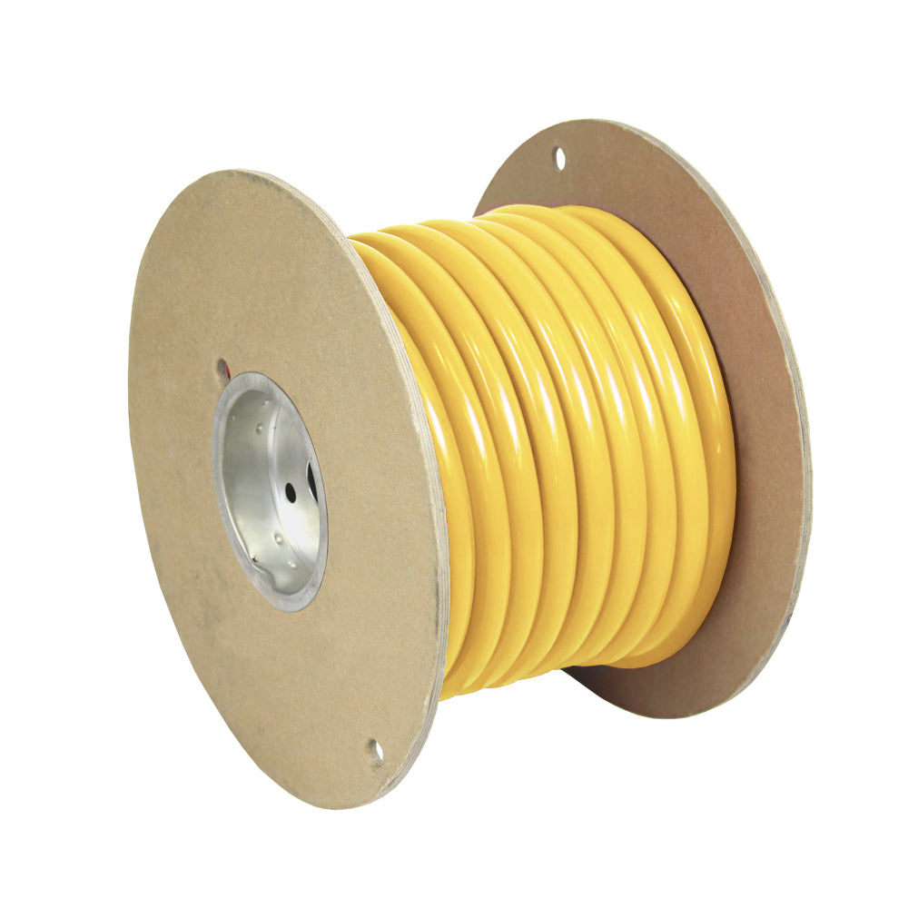 Pacer Yellow 2 AWG Battery Cable - 50 - Deckhand Marine Supply