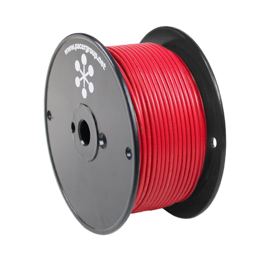 Pacer Red 16 AWG Primary Wire - 250 - Deckhand Marine Supply