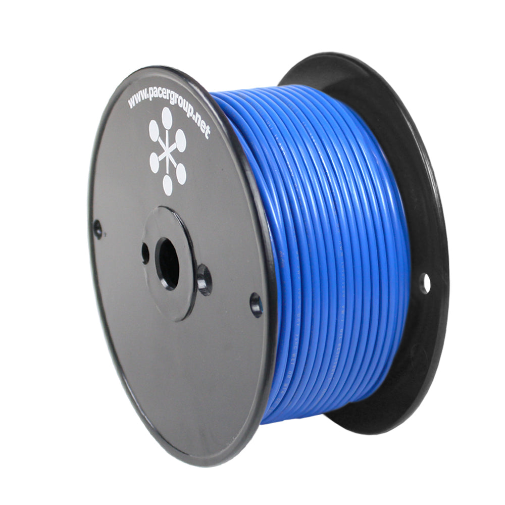 Pacer Blue 16 AWG Primary Wire - 250 - Deckhand Marine Supply