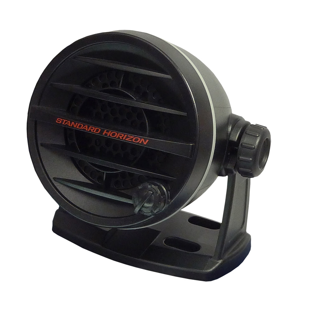 Standard Horizon 10W Amplified External Speaker - Black - Deckhand Marine Supply