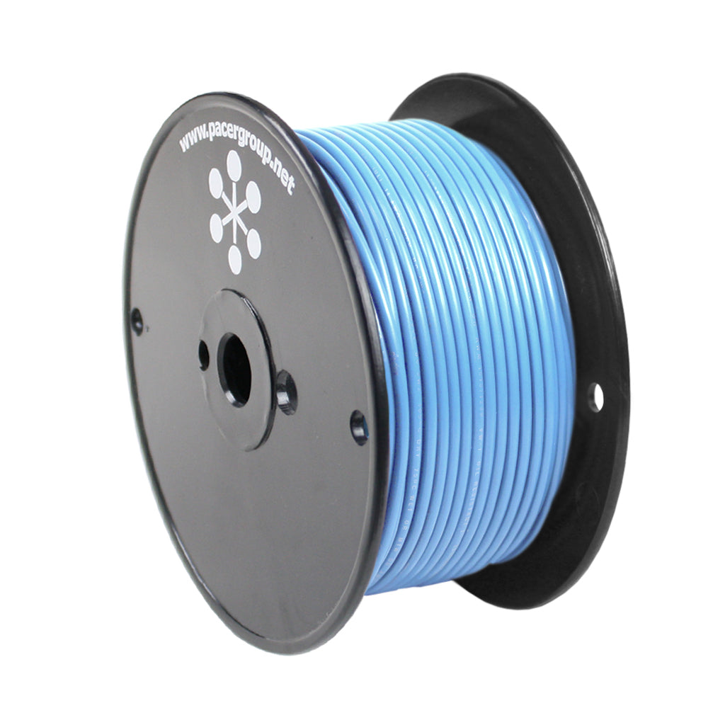Pacer Light Blue 14 AWG Primary Wire - 250 - Deckhand Marine Supply