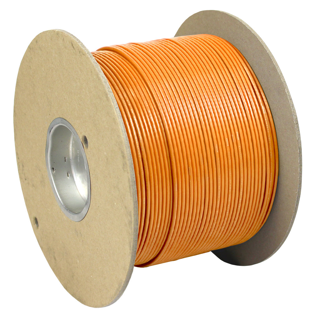 Pacer Orange 14 AWG Primary Wire - 1,000 - Deckhand Marine Supply